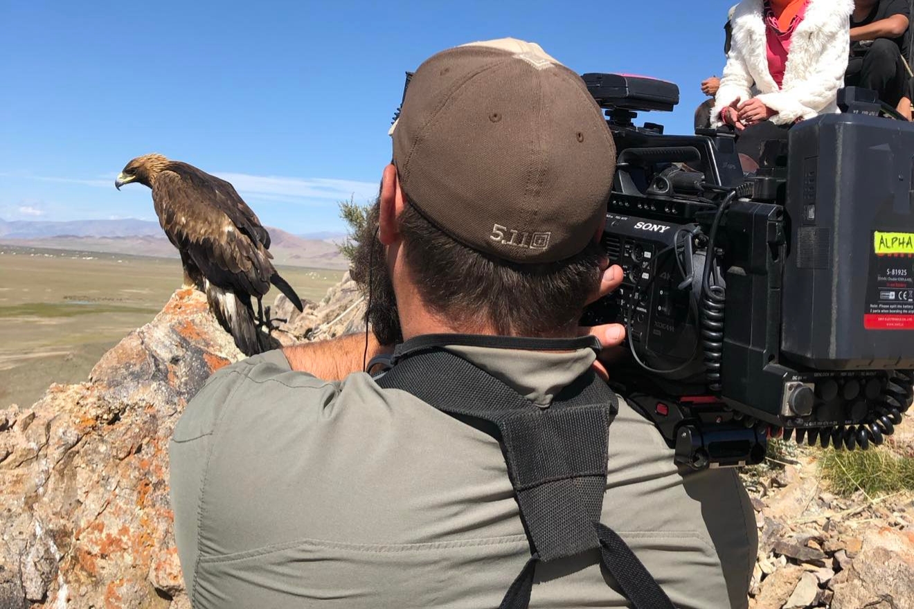 Behind the scenes on an InFocus shoot