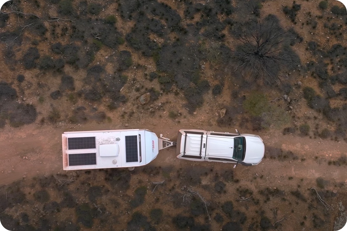 Pioneer Campers Verve in the landscape